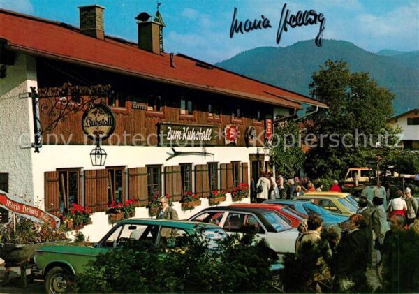 Reit Winkl Tanzlokal Kuhstall mit Maria und Addi H