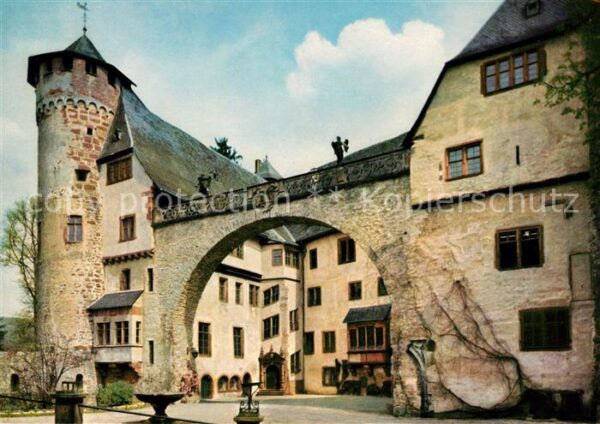 Steinbach Michelstadt Schloss Fürstenau Innenhof