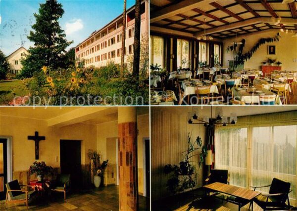 Rummelsberg Erholungsheim Gästezimmer Speisesaal
