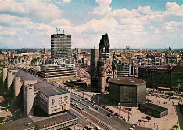 Berlin Gedächtniskirche und Europacenter