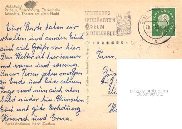 Bielefeld Rathaus Sparrenburg Oetkerhalle Jahnpla – Bild 2