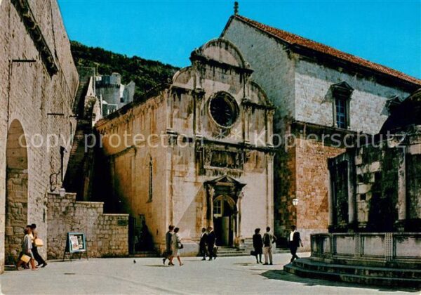 Dubrovnik Ragusa Kirche des hl Spas