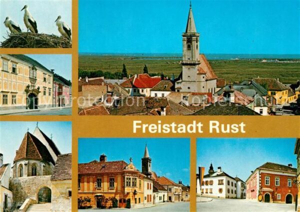 Rust Burgenland Storchennest Hauptstr Fischerkirche See