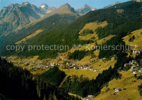 Kappl Tirol im Paznauntal Panorama