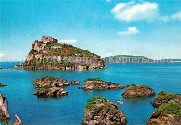 Ischia Felsen Hl Anna und Schloss