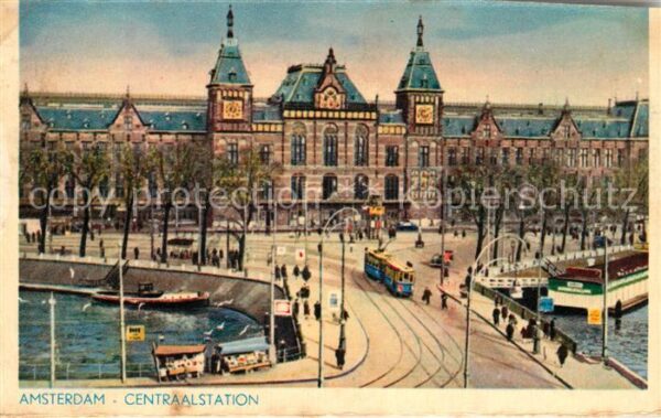 Amsterdam Niederlande Centraalstation Hauptbahnhof