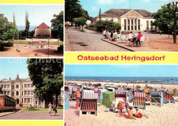 Heringsdorf Ostseebad Usedom Konzertplatz Kulturhaus FDGB Erholungsh