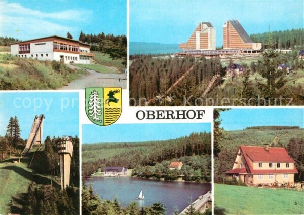 Oberhof Thueringen Schanzenbaude Interhotel Panorama Schan