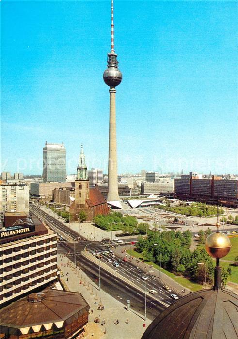Berlin Blick vom Dom Fernsehturm Hauptstadt de