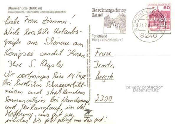 Blaueishuette Berchtesgaden Berghaus Blaueisspitze Hochkalter Glets – Bild 2