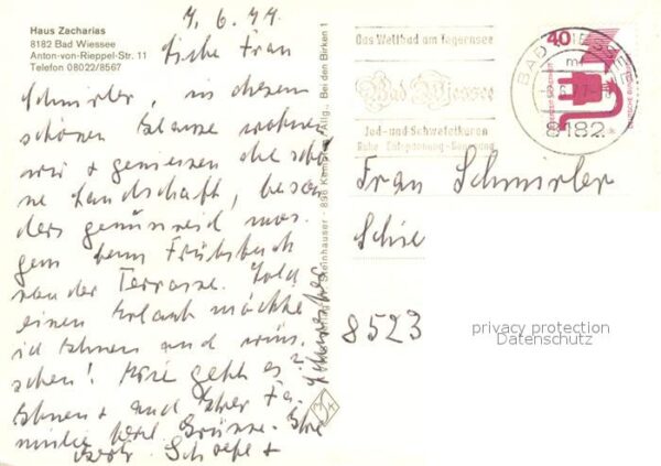 Bad Wiessee Haus Zacharias – Bild 2