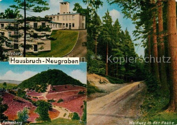 Neugraben Hausbruch Heideburg Falkenberg Waldweg in der Haa