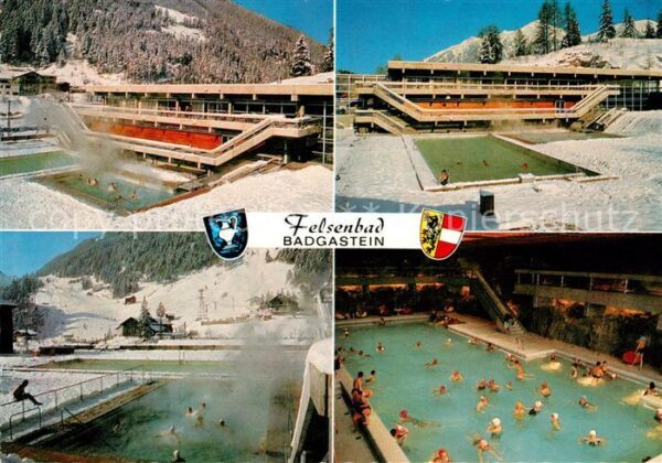 Badgastein Felsenbad Schwimmbad Thermalbad