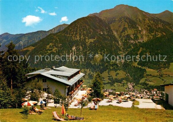 Bad Hofgastein Alpengasthof Kitzstein Alm im Hintergru