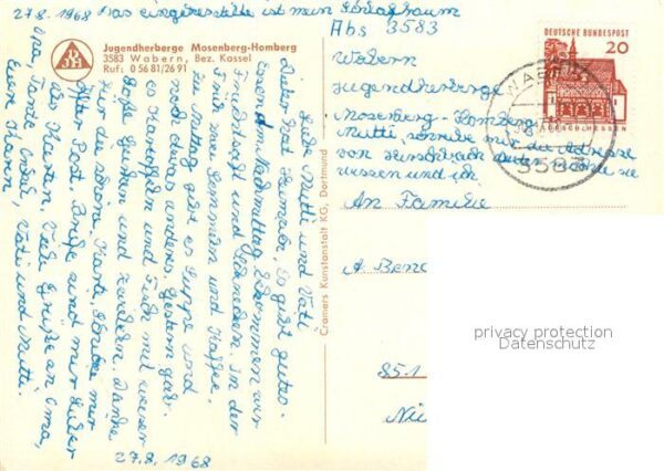 Mosenberg Homberg Jugendherberge – Bild 2