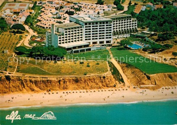 Albufeira Hotelanlage Alfa Mar Fliegeraufnahme