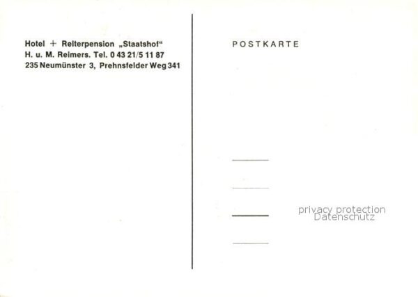 Neumuenster Schleswig-Holstein Hotel Reiterpension Staatshof – Bild 2