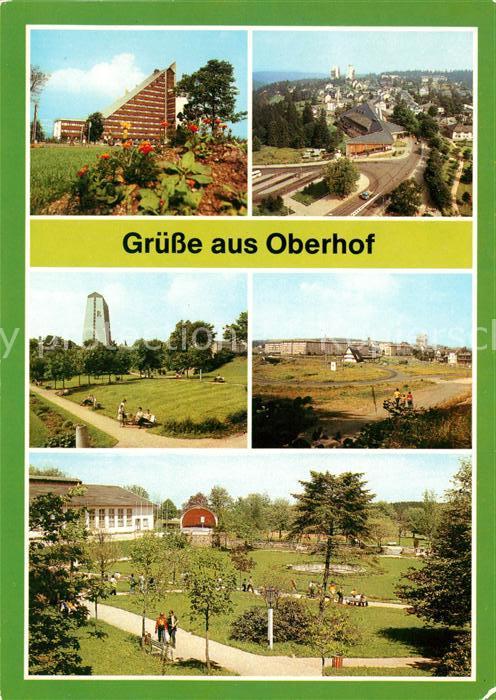 Oberhof Thueringen Interhotel Panorama Gaststätte Oberer H
