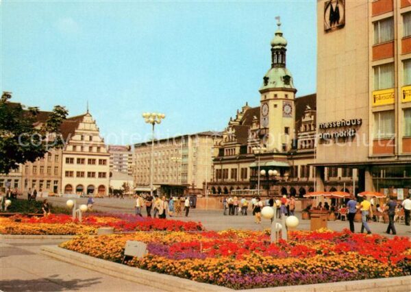 Leipzig Altes Rathaus am Markt Messehaus Messes