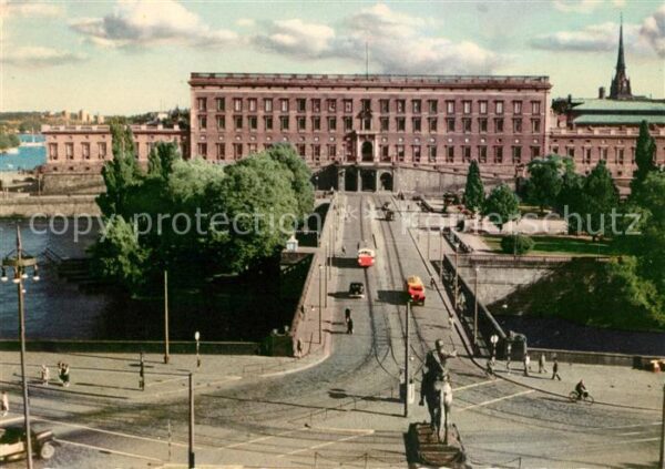 Stockholm Kungl. Slottet Schloss Denkmal