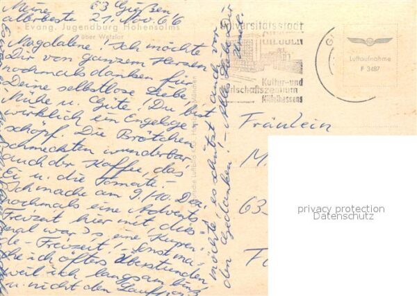 Hohensolms Evangelische Jugendburg Fliegeraufnahme – Bild 2