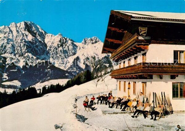Leogang Gasthof Pension Streckauhof Wintersport