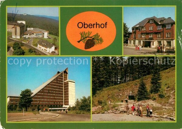 Oberhof Thueringen FDGB Erholungsheime Interhotel Panorama