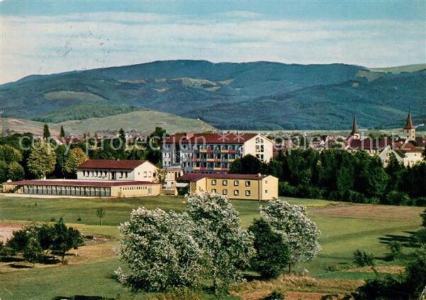 Bad Krozingen Teilansicht Thermalkurort im Schwarzwal