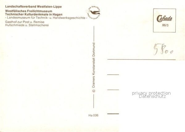 Hagen Westfalen Westfälisches Freilichtmuseum Technisch – Bild 2