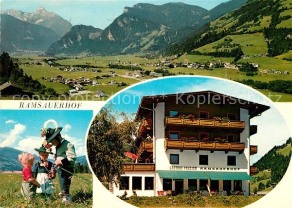 Hippach Gasthaus Pension Ramsauerhof Trachten L