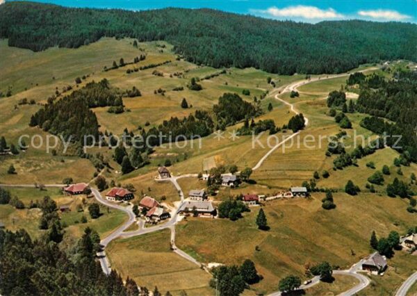 Todtmoos Kurort im Schwarzwald Fliegeraufnahme