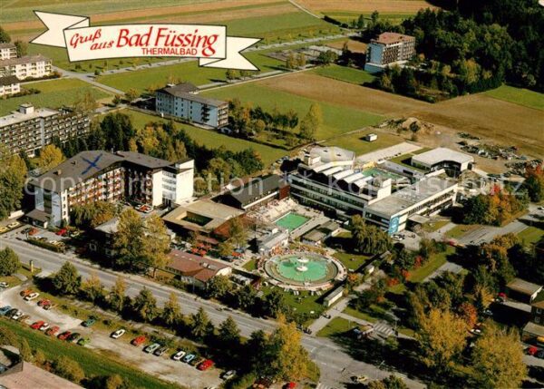 Bad Fuessing Thermalbad Therme I Fliegeraufnahme