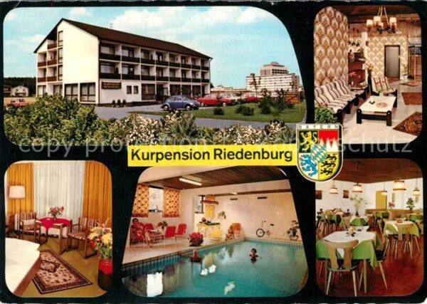 Bad Fuessing Kurpension Riedenburg Gastraum Hallenba