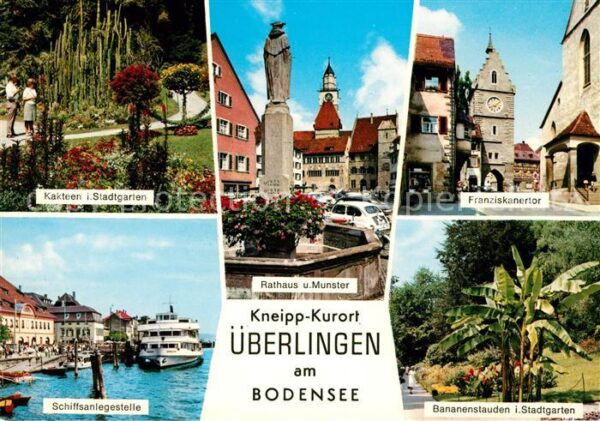 Ueberlingen Bodensee Kakteen Bananenstauden Stadtgarten Schi