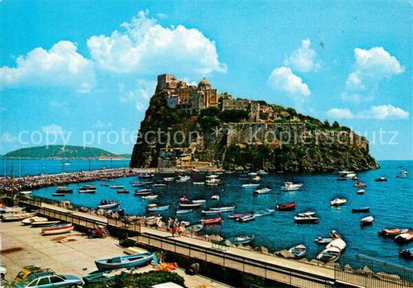 Ischia Castello Schloss Hafen