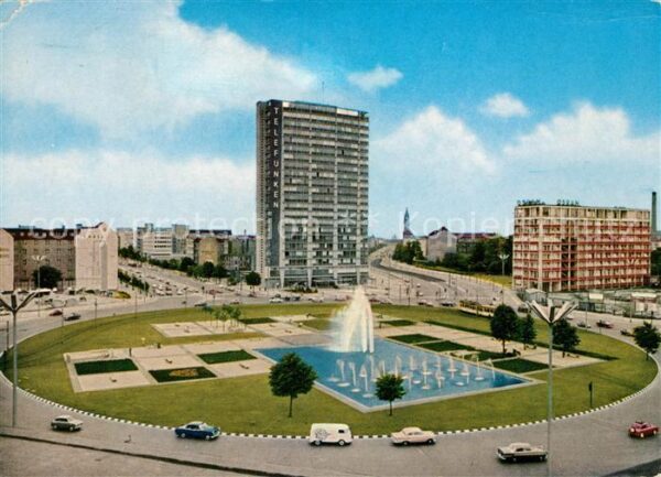 Berlin Ernst Reuter Platz Hochhaus
