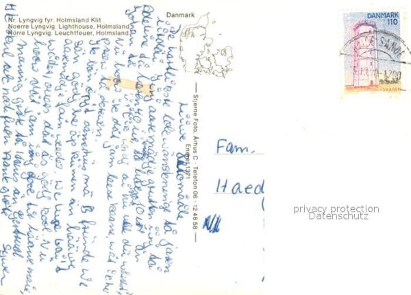 Lyngvig Leuchtfeuer Holmsland Fliegeraufnahme – Bild 2