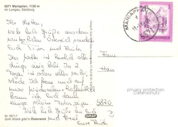 Mariapfarr Fliegeraufnahme – Bild 2