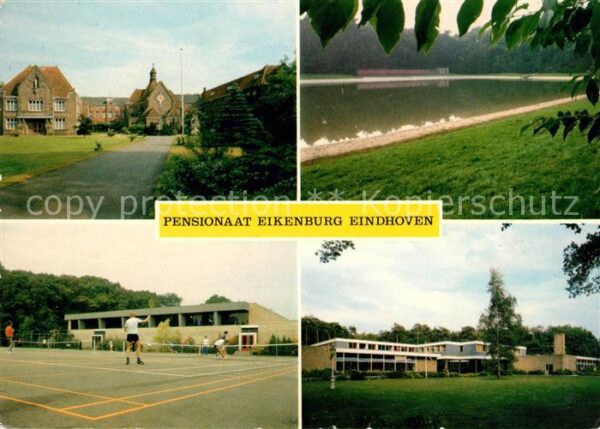 Eindhoven Netherlands Pensionaat Eikenburg Hoofdgebouw en Kap