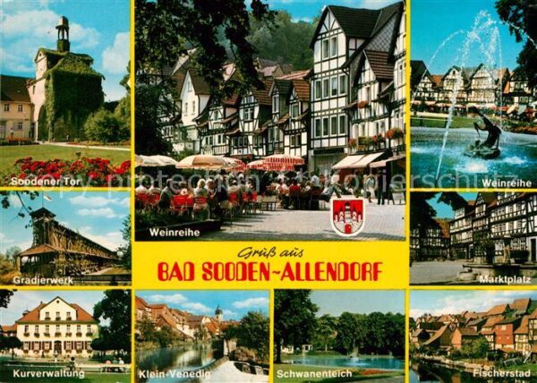 Bad Sooden-Allendorf Soodener Tor Gradierwerk Kurverwaltung