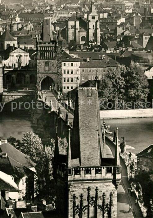 Praha Prahy Prague Karlsbrücke