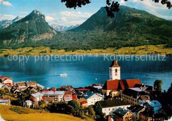 St Wolfgang Wolfgangsee mit Rinnkogel Sparber und Bleckwand