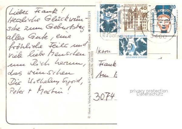 Goettingen Niedersachsen Stadtblick Aula Auditorium Eingang zur – Bild 2