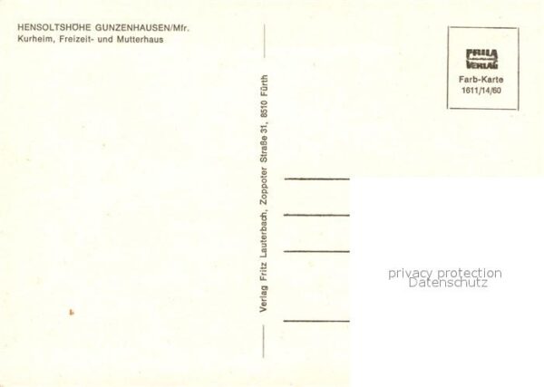 Gunzenhausen Altmuehlsee Kurheim Hensoltshöhe – Bild 2