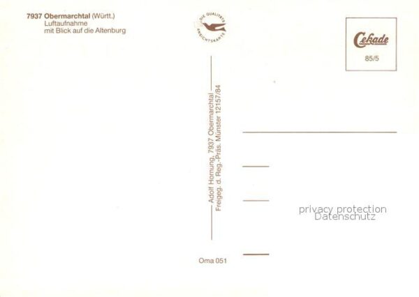 Obermarchtal Fliegeraufnahme – Bild 2