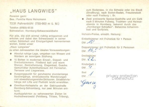 Fohrenbuehl Haus Langwies – Bild 2