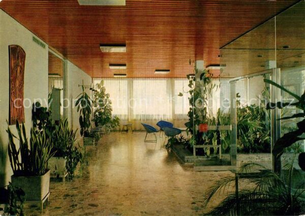 Jordanbad Kneipp Sanatorium Wandelhalle Kurmittel