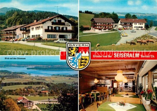 Bernau Chiemsee Berggasthof Seiseralm