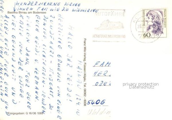 Birnau Fliegeraufnahme Basilika – Bild 2