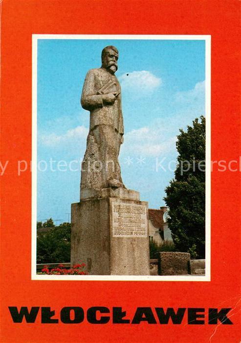 Wloclawek Pomnik Juliana Marchlewskiego